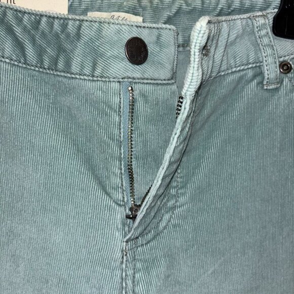 J.Jill Womens Corduroy Authentic Fit Bootcut Stretch Pants Size 8 Petite Green - Picture 3 of 8